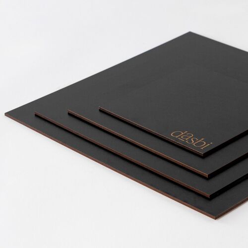 DASBI SQUARE BLACK CAKE BASES - 25 CM