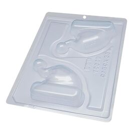 BWB CHOCOLATE MOULD - SANTA'S HAT