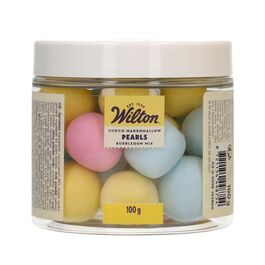 WILTON CHOCO CRUNCH PEARLS - BUBBLEGUM MIX (100 G)