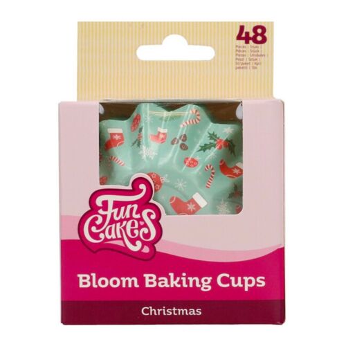 FUNCAKES "BLOOM" CUPCAKE CAPSULES - CHRISTMAS