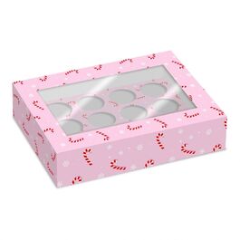 SIMPLY MAKING SET OF 2 BOXES FOR 12 CUPCAKES - CANDY CANES