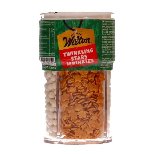 WILTON 4-IN-1 SPRINKLES - MIX TWINKLING STARS