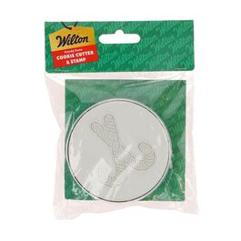 WILTON COOKIE CUTTER + STAMP - CANDY CANES
