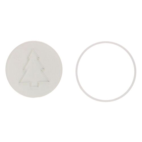 WILTON COOKIE CUTTER + STAMP - CHRISTMAS TREE