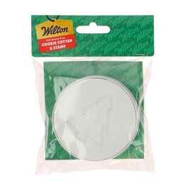 WILTON COOKIE CUTTER + STAMP - CHRISTMAS TREE