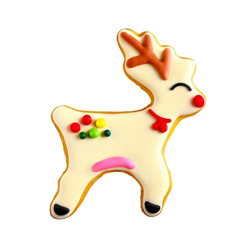 WILTON STAINLESS STEEL COOKIE CUTTER - REINDEER