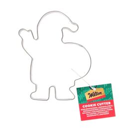 WILTON STAINLESS STEEL COOKIE CUTTER - SANTA