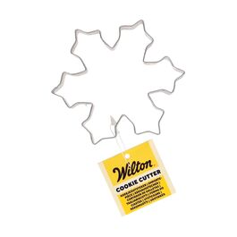 WILTON STAINLESS STEEL COOKIE CUTTER - SNOWFLAKE