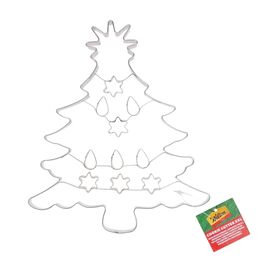 WILTON XXL STEEL COOKIE CUTTER - CHRISTMAS TREE