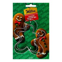WILTON COOKIE CUTTER SET - GINGERBREAD MEN