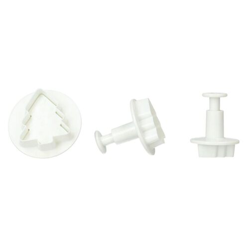 WILTON PLUNGER CUTTER SET - CHRISTMAS TREES