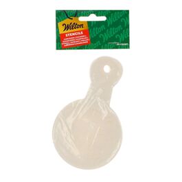 WILTON DECORATION STENCIL SET - CHRISTMAS