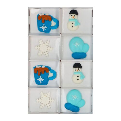 WILTON SUGAR DECORATIONS - COZY WINTER