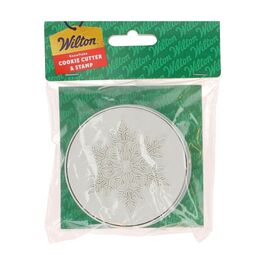 WILTON COOKIE CUTTER + STAMP - SNOWFLAKE