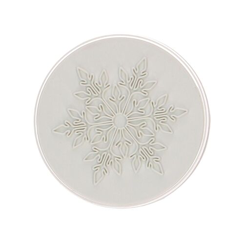 WILTON COOKIE CUTTER + STAMP - SNOWFLAKE