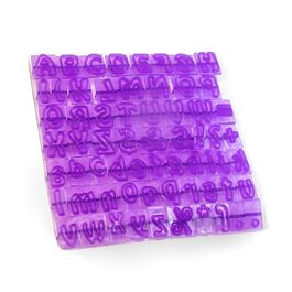 BISCUIT MARKERS - LETTERS AND SYMBOLS