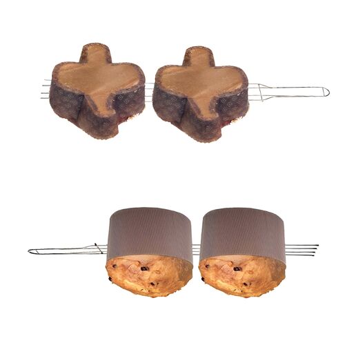 DECORA LONG PIN FOR COOLING PANETTONES (62 CM) 4 PRONGS