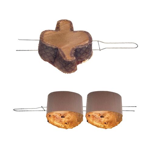 DECORA LONG PIN FOR COOLING PANETTONES (52 CM) 2 PRONGS