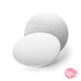 ROUND CAKE DRUM - SILVER 23 CM Ø / 12 MM THICK