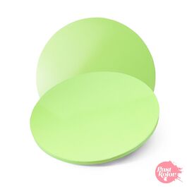 ROUND CAKE DRUM - LIGHT GREEN 30 CM Ø / 12 MM THICK