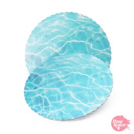 ROUND BASE - WATER 25 CM Ø / 3 MM THICK