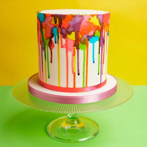 RAINBOW DUST LIQUID DYE "FLO" - YELLOW 19 ML