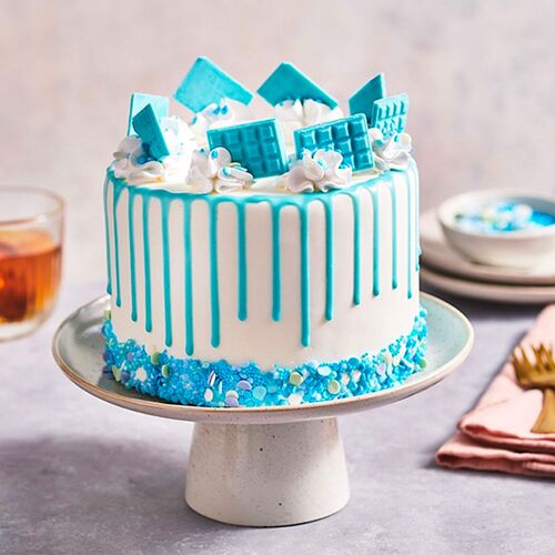 FUNCAKES CHOCO CAKE DRIP - BLUE 180 G