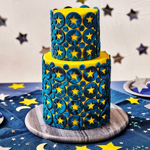 FUNCAKES FONDANT - MIDNIGHT BLUE 250 G