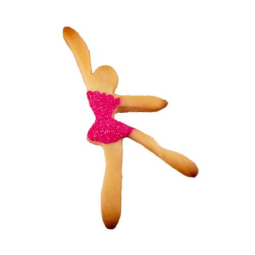 WILTON STAINLESS STEEL COOKIE CUTTER - BALLERINA