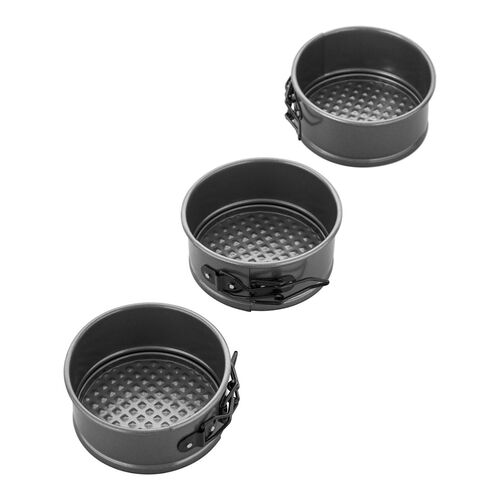 WILTON SET OF 3 MINI REMOVABLE METAL PANS