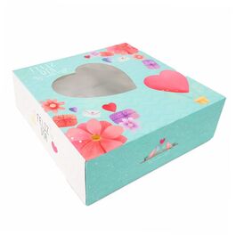 HEARTS CAKE BOX -VALENTINE'S DAY - 26 CM