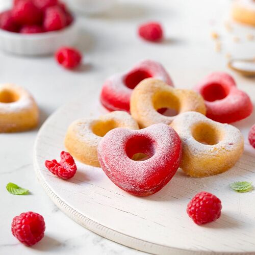 DECORA HEART DOUGHNUT STEEL MOULD – Ø 7.5 CM