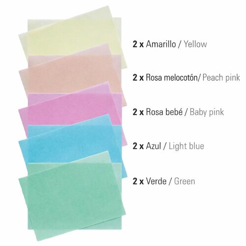 THIN EDIBLE WAFER PAPER SHEETS (A4) IN COLORS – DECORA
