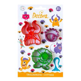 MONSTER COOKIE CUTTERS – DECORA