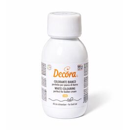 WHITE GEL FOOD COLOURING (100 G) – DECORA