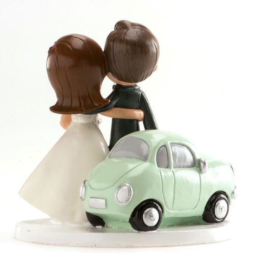 DEKORA CAKE FIGURE - JUST MARRIED CAR